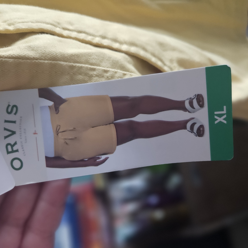 Orvis Men's Tan Lounge Shorts